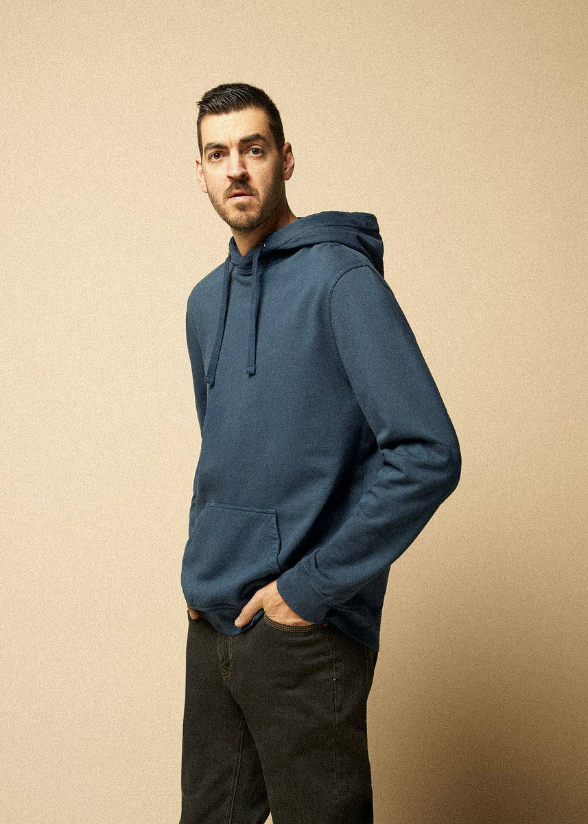 Longjohn & Sons LJ&S Heavyweight Quarter-Zip Men's Tall Pullover in Vintage Midnight Navy S / Tall / Vintage Midnight Navy