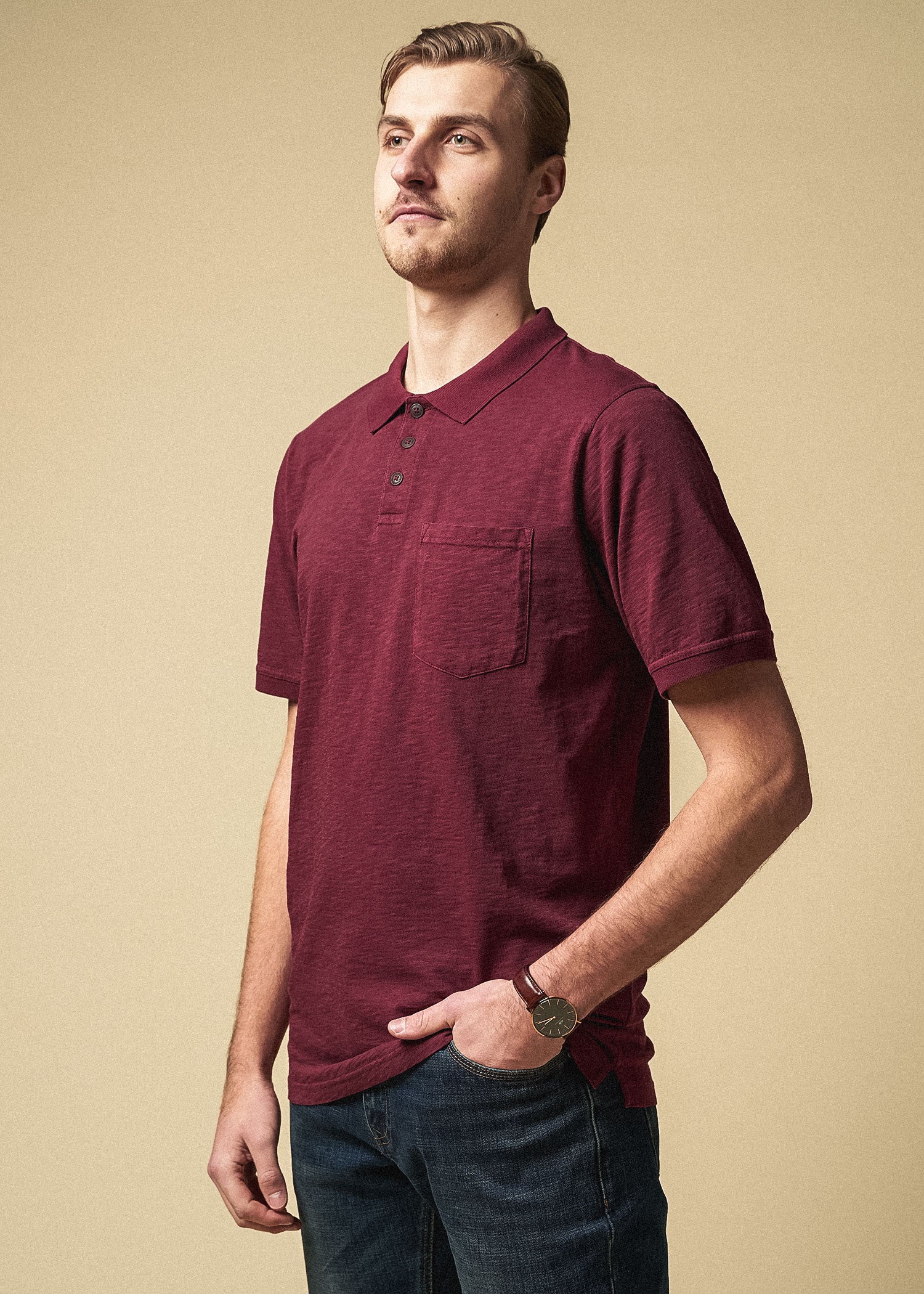 tall_mens_slub_pocket_polo_vintage_sumacred-side
